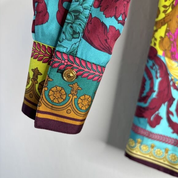 Versace Voyage Barocco Silk Shirt - Picture 6 of 8